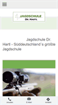 Mobile Screenshot of jagdschule-drhartl.com